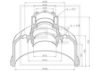 PE Automotive 016.458-00A Brake Drum
